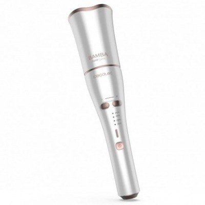 Rizador para el Pelo Cecotec Bamba Surfcare 800 Magic Waves Pro/ Plata