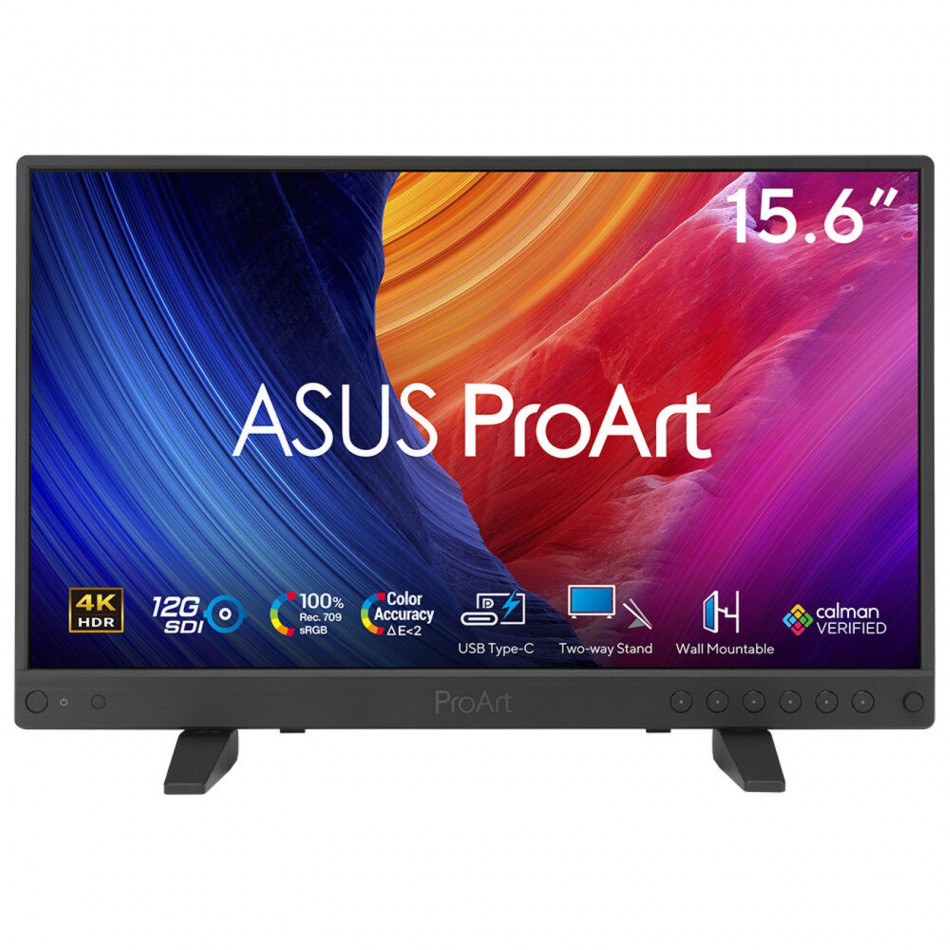 ProArt PA16USV pantalla para PC 39,6 cm (15.6") 3840 x 2160 Pixeles 4K Ultra HD LCD Negro