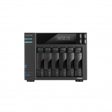 Asustor LOCKERSTOR 6 Gen2 NAS Escritorio Intel® Celeron® N5105 8 GB DDR4 Unidad de disco duro ADM Negro