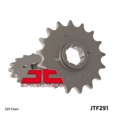 Piñón JT SPROCKETS acero estándar 291 - Paso 525 JTF291.16