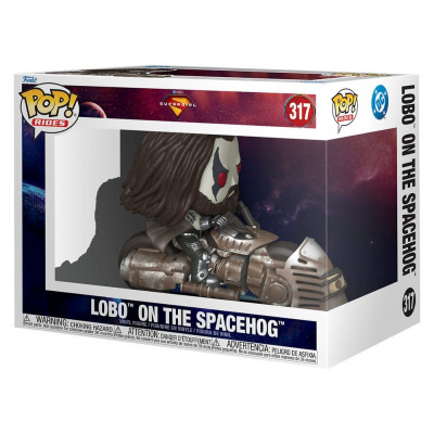 Funko pop ride: supergirl lobo on the spacehog
