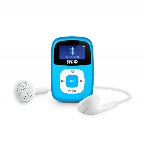 Reproductor MP3 SPC Firefly/ 8GB/ Radio FM/ Bluetooth/ Azul