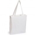 Bolsa Algodon 100 % Blanco Roto C/Asa y fuelle