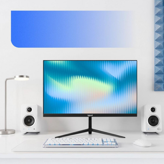 Monitor iggual ML21S, 21,5 pulgadas, Full HD, IPS, 1 ms, HDMI, DisplayPort, VGA, 99% sRGB - imagen 2