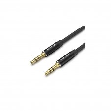Vention Cable Estéreo BAXBF/ Jack 3.5 Macho - Jack 3.5 Macho/ 1m/ Negro