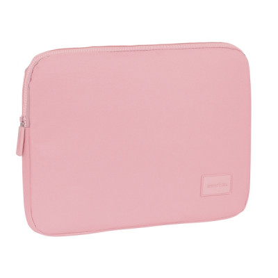 Safta Basic Funda para Portatil hasta 14 - Alojamiento Acolchado - 1.7L - 340x20x250mm - Color Rosa
