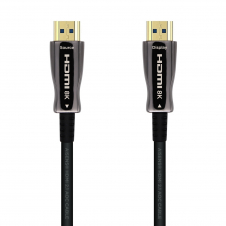 Aisens Cable Hdmi tipo-a estandar macho a macho V2.1 AOC ultra alta velocidad 20m negro