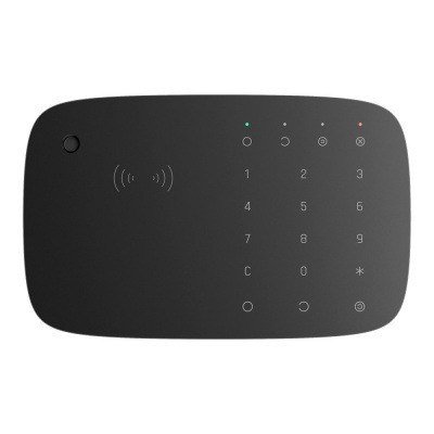Teclado con lector RFID y Sirena AJAX NEGRO