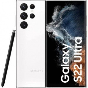 Smartphone Samsung Galaxy S22 Ultra 8GB/ 128GB/ 6.8"/ 5G/ Blanco
