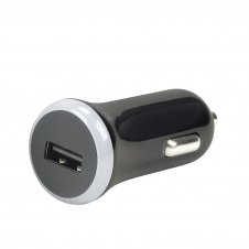 Mobilis 001280 cargador de dispositivo móvil Smartphone, Tableta Negro Encendedor de cigarrillos Auto