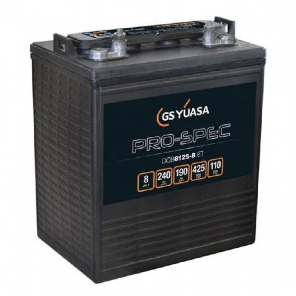 Batería Yuasa PRO-SPEC DCB8125-8 ET/ 8V/240Ah