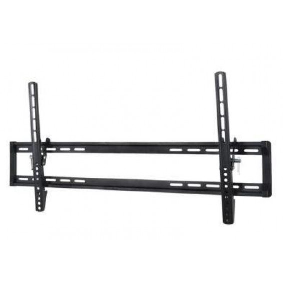 Soporte TV de pared fijo inclinable Vivanco VVTVTIL85INCH65KG, hasta 90 pulgadas, 65 kg, VESA 400x200-800x400 mm, inclinación 10°