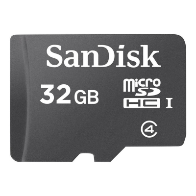 Tarjeta memoria micro secure digital 32gb sandisk clase 4