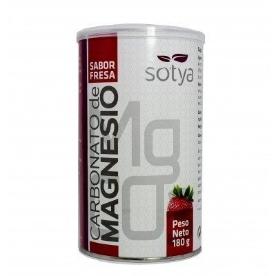 Sotya Carbonato De Magnesio Fresa 180g