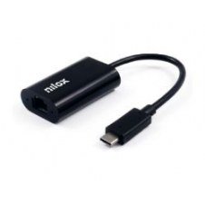 Adaptador De Red Nilox Usb-c A Rj45 Negro