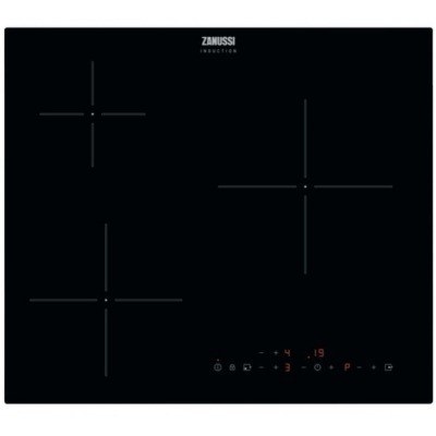 Inducción Zanussi ZITN632K, 3 fuegos