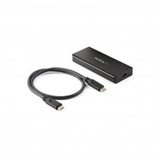 StarTech.com Caja ssd nvme M.2 usb 3.1 gen 2 10Gbps resistente al agua y el polvo negro M2E1BRU31C