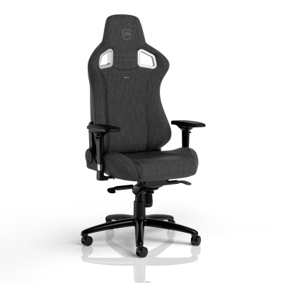 EPIC Silla para videojuegos de PC Asiento acolchado Antracita