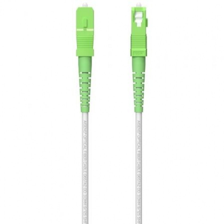 Cable de Fibra Óptica G657A2 3.0 9/125 SMF Aisens A152-0620/ LSZH/ 200m/ Blanco