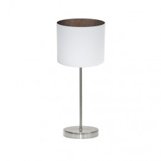Sobremesa Tatiana 1xe14 Niquel/blanco-oxido 42x17x17 Cm