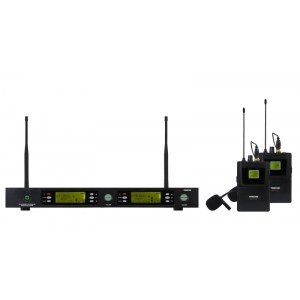 Sistema de microfonía inalámbrica UHF 2 canales Fonestar MSH-892-570
