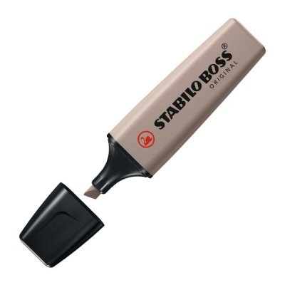 STABILO Marcador fluorescente Boss NatureColors trazo 5mm gris calido