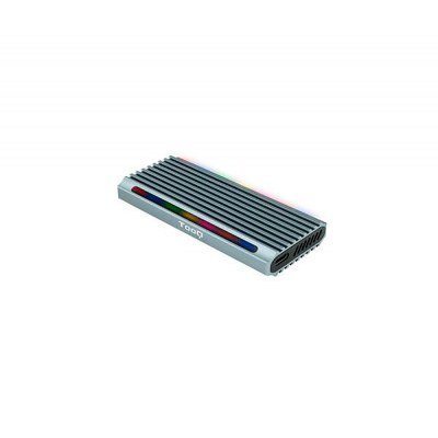 Caja Externa para Disco SSD M.2 NVMe TooQ TQE-2221G/ USB 3.1 Gen2/ Sin tornillos