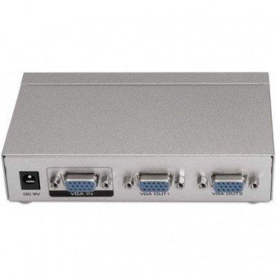 Conmutador VGA Aisens A116-0084/ 1 EntradA2 Salidas