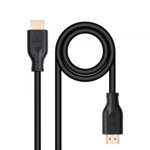 Cable HDMI Nanocable, V2.0, 4K@60Hz, 18Gbps, CCS, 1.5 metros