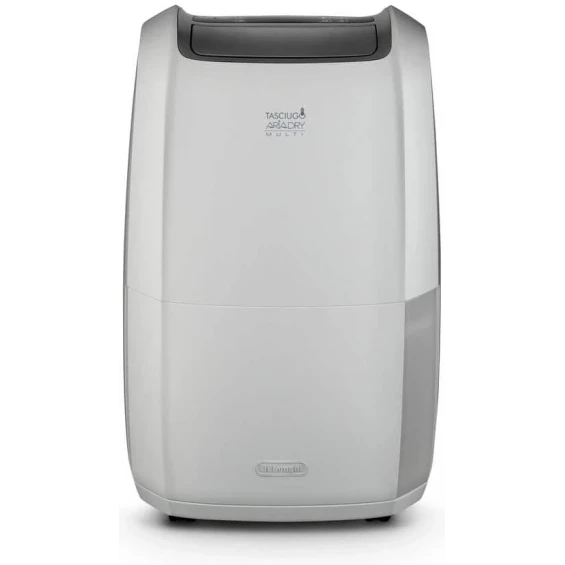 Deshumidificador DeLonghi Tasciugo AriaDry Multi DDSX225, 25 litros al día, para 100 m2, función secado ropa, 47dB, gas R290, blanco