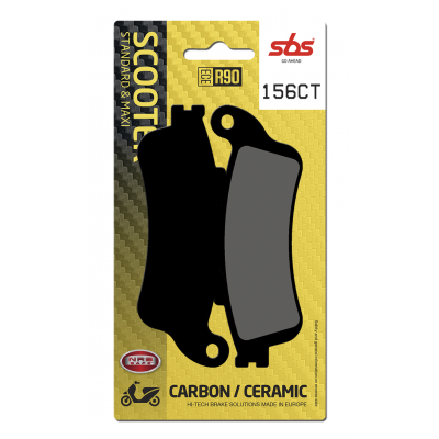 CT Scooter Carbon Tech Organic Brake Pads SBS 156CT