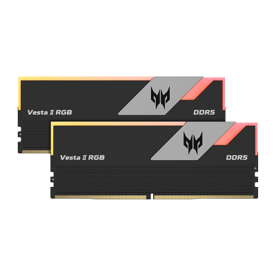 Acer Predator Vesta II DDR5 32GB (2 x 16GB) 6000MHz CL32 RGB Black