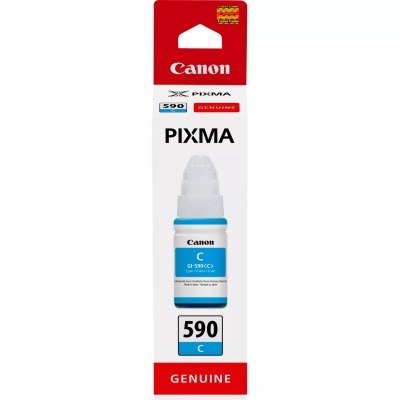 Canon GI590 Cyan Botella de Tinta Original - GI590C/1604C001