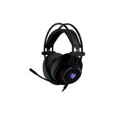 AURICULARES C/MICROFONO COOLBOX DEEPGAMING DEEPLIGHTING LED GAMING NEGRO