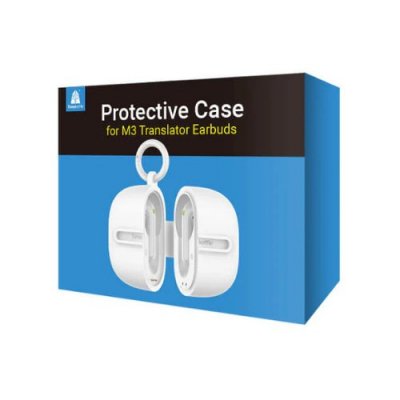 Funda protectora Timekettle M3 - Silicona antigolpes | Mosquetón anticaída | Compatible con Auriculares M3