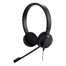 Jabra Evolve 20 Auriculares Alámbrico Diadema Oficina/Centro de llamadas USB Type-C / USB Type-A Negro