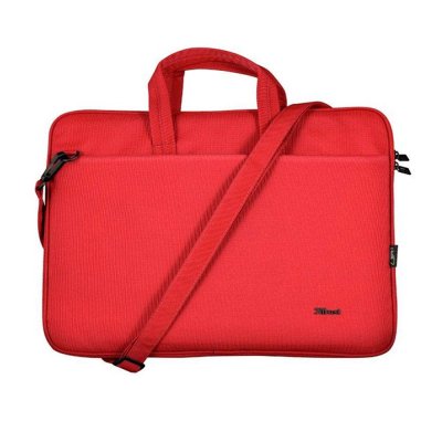 Maletín Trust Bologna para Portátiles hasta 16/ Rojo