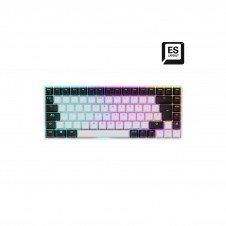 Sharkoon SKILLER SGK50 S3 teclado USB QWERTY Español Blanco