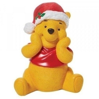 Figura enesco disney navidad winnie the pooh