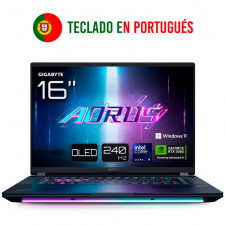 PORTATIL GIGABYTE AORUS MASTER 16 U9-275HX RTX 5090 32GB 1TB 16