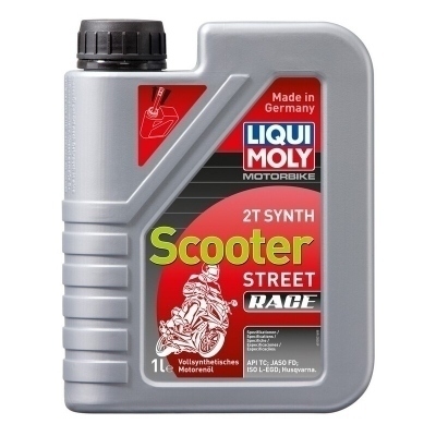Bote 1L de aceite Liqui Moly 2T 100% Sintético SCOOTER STREET RACE 1053