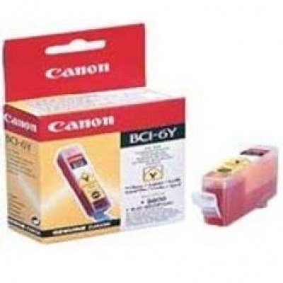Cartucho tinta canon bci 6y amarillo 13ml s800 - s820 - s820d - s830 - s900 - s9000