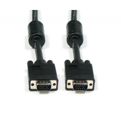 Cable VGA 3GO CVGAMM/ VGA Macho - VGA Macho/ 1.8m/ Negro