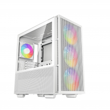 GABINETE DEEPCOOL CH560 BLANCO E-ATX 4 VENTILADORES ARGB USB-C