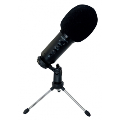 XMICPRO200 micrófono Negro Micrófono de superficie para mesa