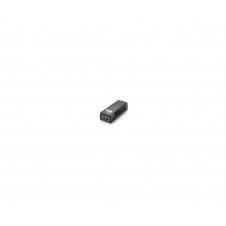 POE INJECTOR ADAPTER GIGABIT LEVEL ONE PASA DATOS Y ALIMENTACION POR EL MISMO CABLE HASTA 100M NEGRO POI-3000