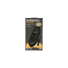 DURACELL adaptador e inversor de corriente Interior 175 W Negro