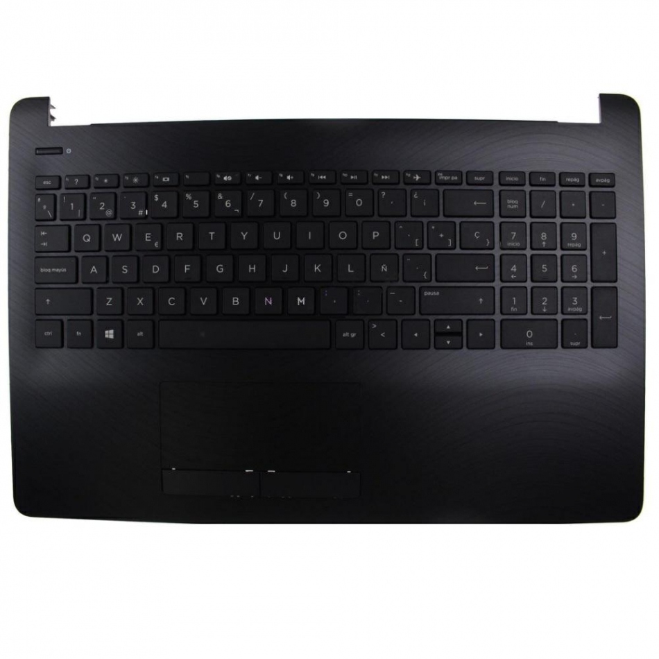 Top case + teclado HP 15-BS / 15-BW Negro brillo 925010-071V2