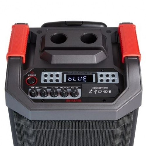 Altavoz Portable con Bluetooth Aiwa Fire KBTUS-608/ 600W/ 2.0
