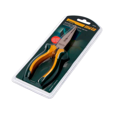 Alicates punta chata con corte 6 1/4